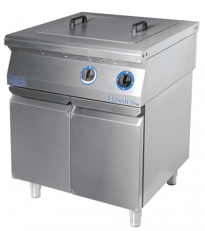 Elektrická multifunkční pánev ALBA 35 litrů E-MFP-35/700, s dvířky