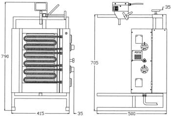 Gyros elektrický EH