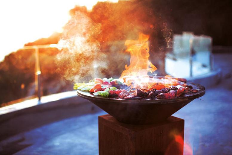 Ohniště OFYR Black Storage 100-100