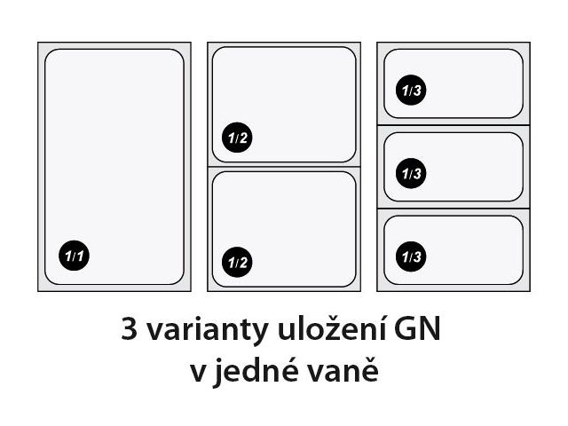 Vestavná teplá vodní lázeň ASBER DBM-411