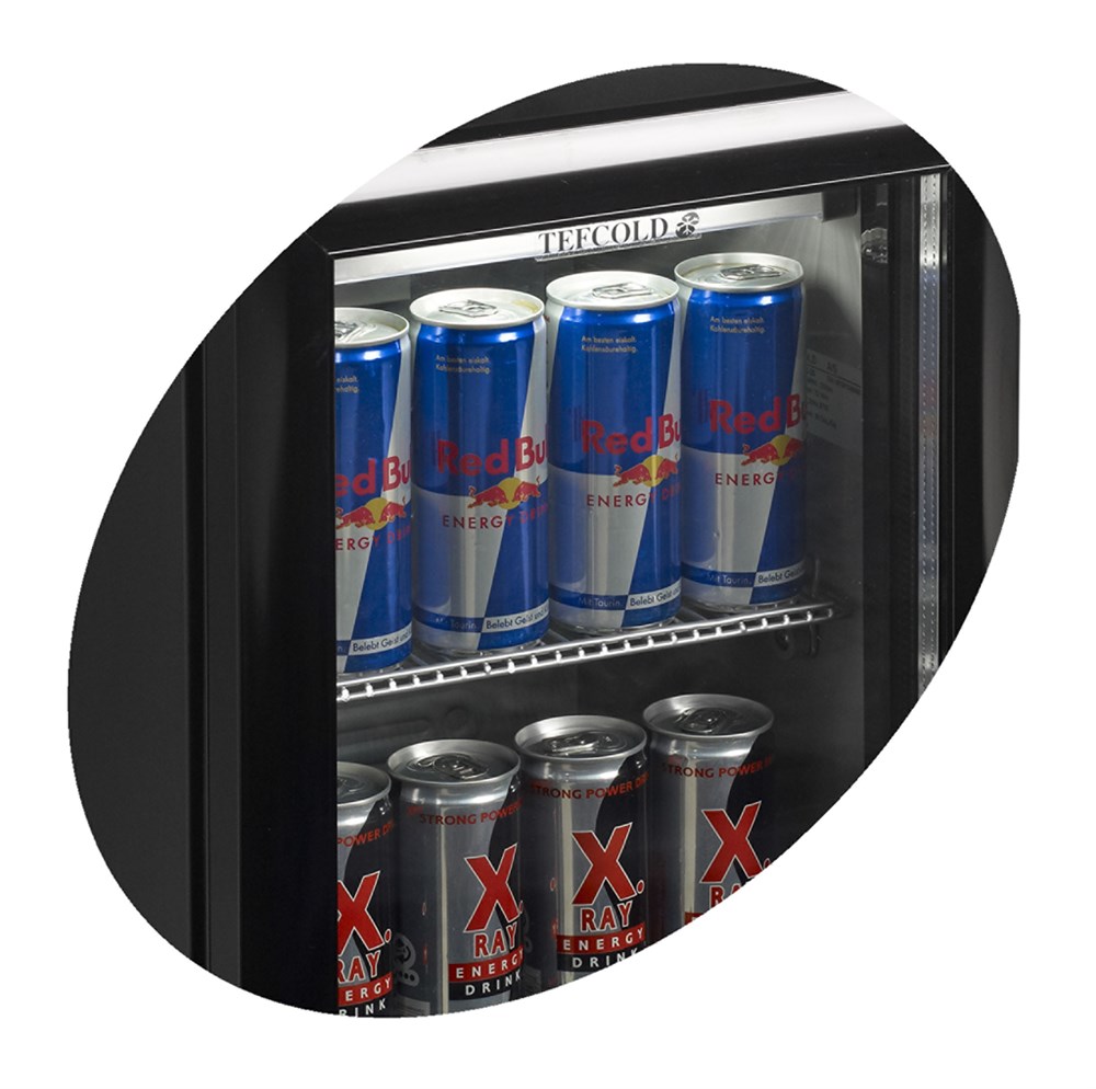 Prosklená Lednice Tefcold BC 60