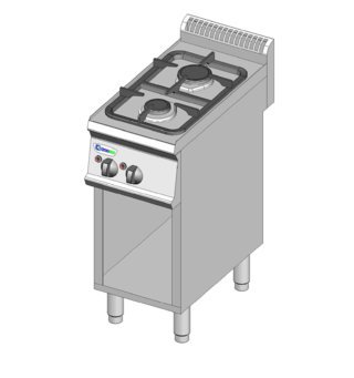 PLYNOVÝ ECO SPORÁK TECNOINOX EC35FG7