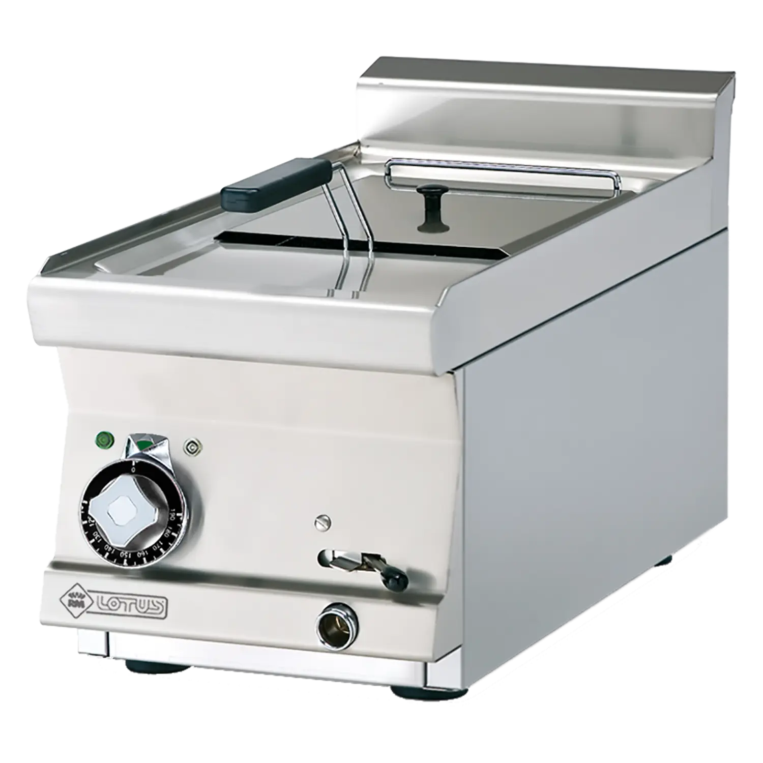 Fritéza elektrická 0,4 kW/l, 10 l bez podestavby 230 V - F10T - 63 EM