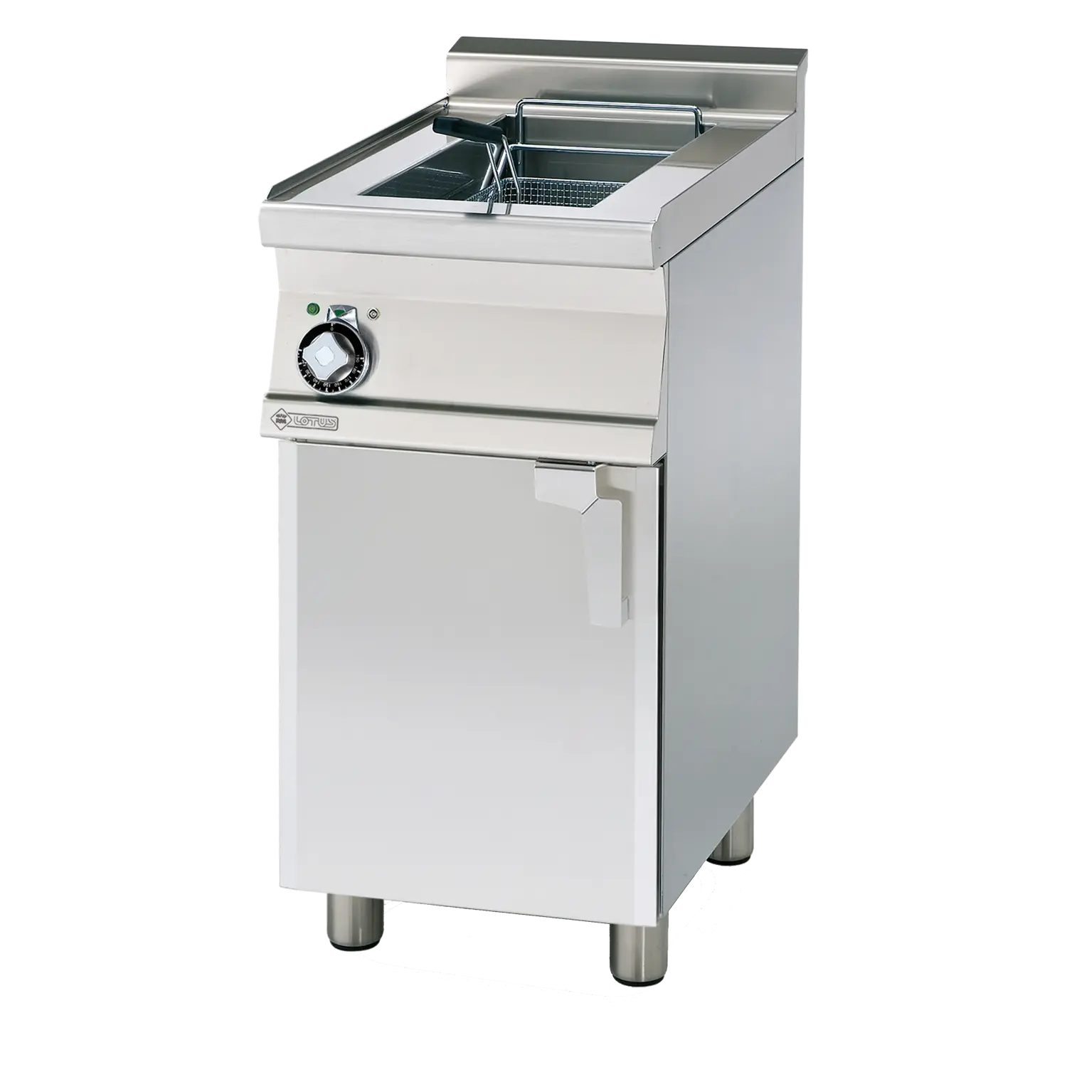 Fritéza elektrická 0,92 kW/l, 13 l s podestavbou 400 V - F13 - 64 ET