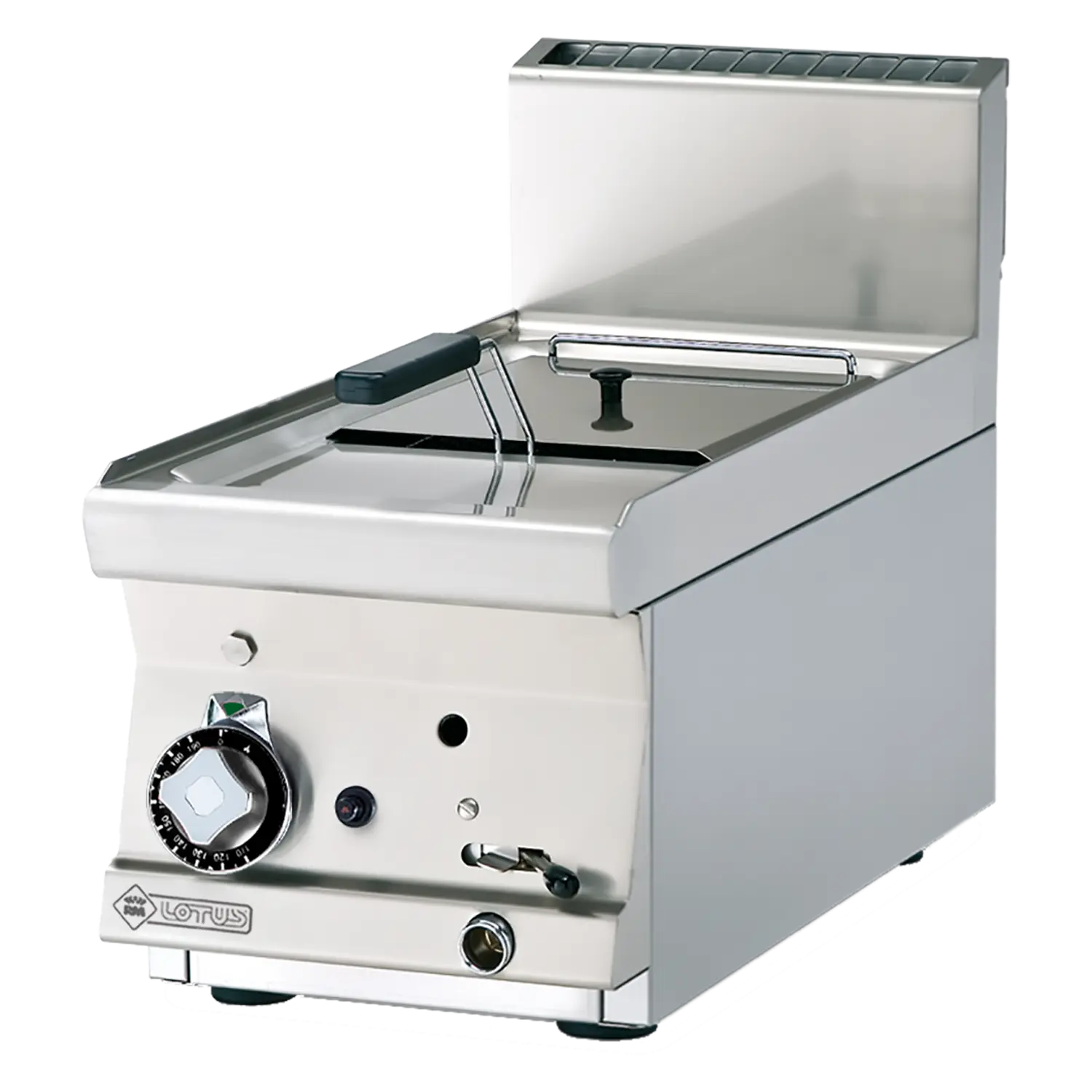 Fritéza plynová 0,75 kW/l, 8 l bez podestavby - F8T - 63 G
