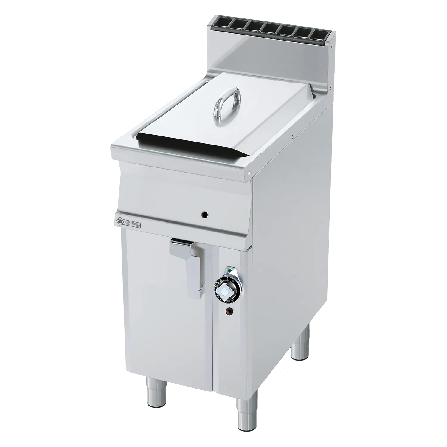 Fritéza plynová 0,72 kW/l, 13 l s podestavbou - F13 - 74 G