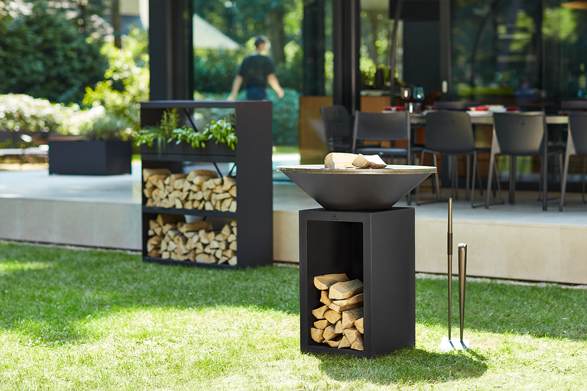 Ohniště OFYR Black Storage 85-100