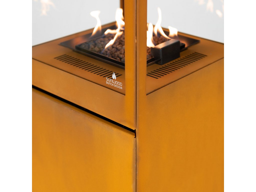 TERASOVÝ OHŘÍVAČ SUNWOOD MARINO CORTEN