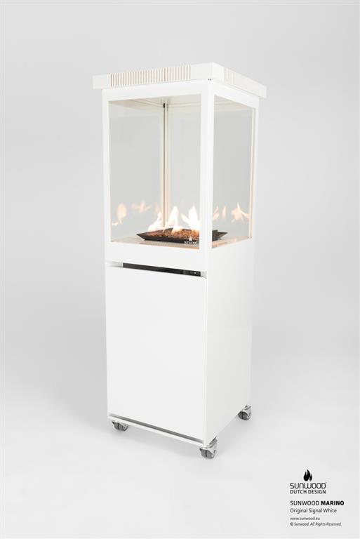 TERASOVÝ OHŘÍVAČ SUNWOOD MARINO BÍLÝ