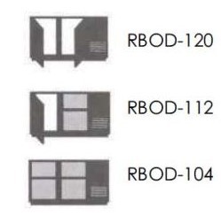 Chladící barový stůl RBOD-104E
