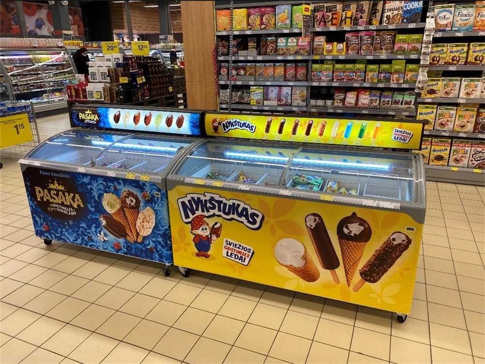 Pultová mraznička Tefcold NIC 400 SCEB