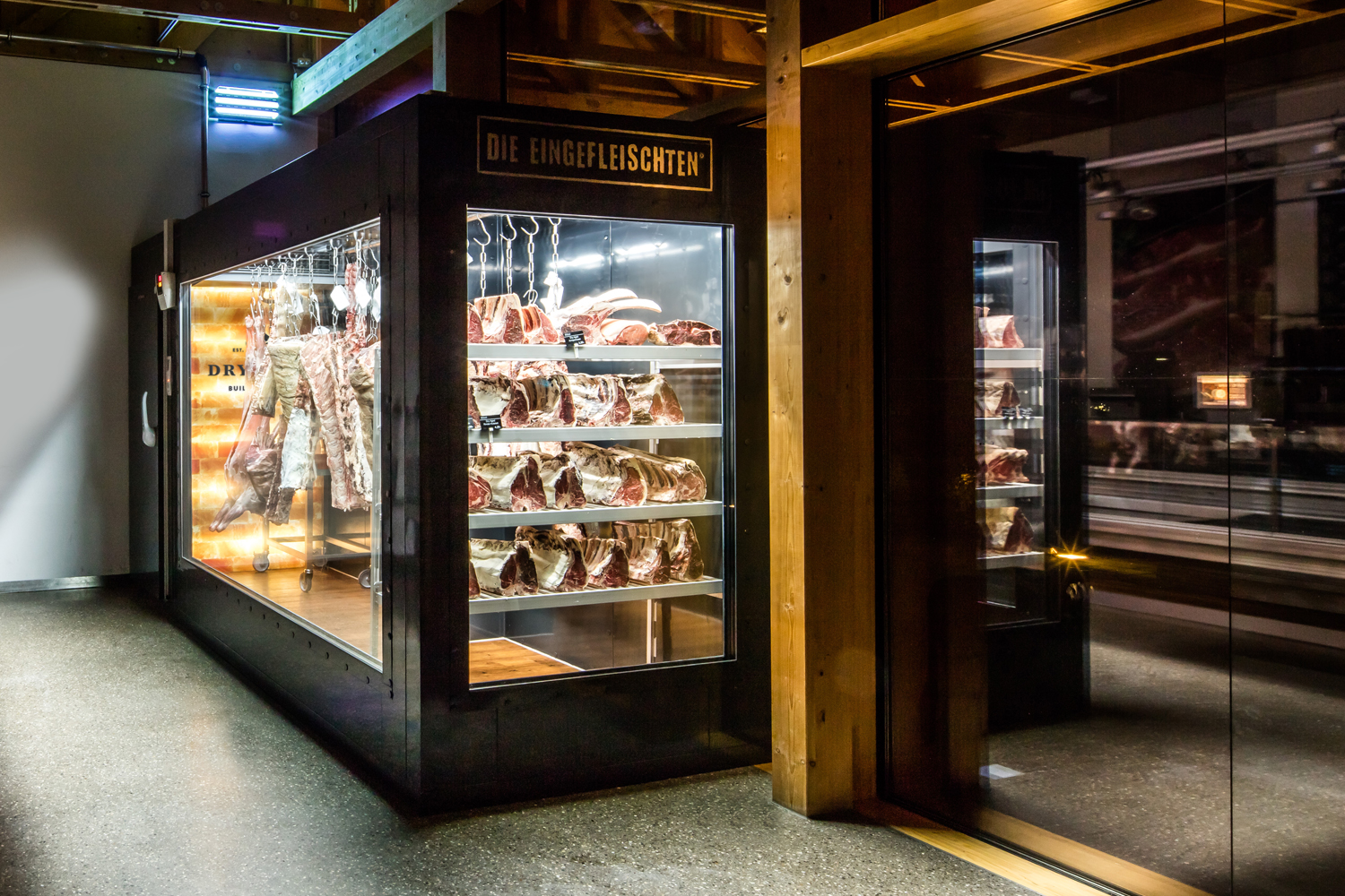 Prezentační box pro zrání masa