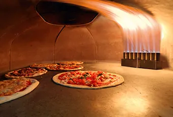 Plynový hořák do pizza pece
