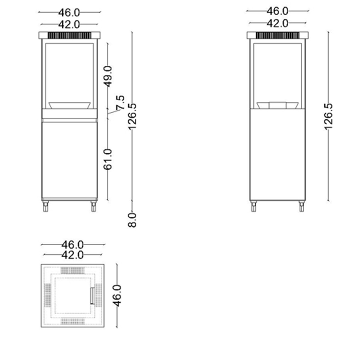 TERASOVÝ OHŘÍVAČ SUNWOOD MARINO CORTEN