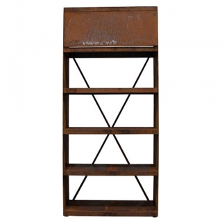 OFYR WOOD STORAGE CORTEN 100