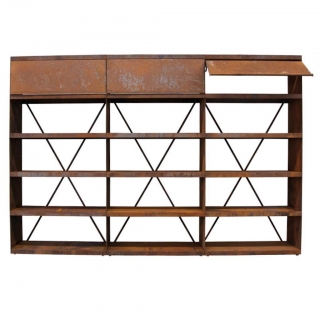 OFYR WOOD STORAGE CORTEN 300
