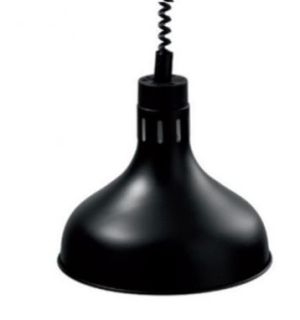 Infra Lampa závěsná ČERNÁ