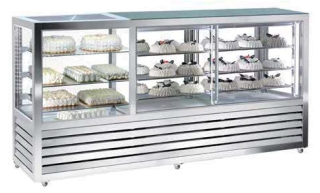 Mrazící vitrína SILFER QGL 2200 S/SS-D
