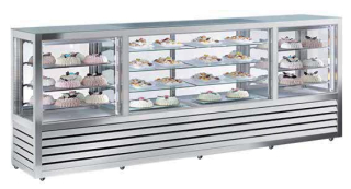 Kombinovaná chladící a mrazící vitrína SILFER QPG 3000 S/V-SD/S