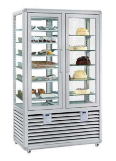 Kombinovaná chladící a mrazící vitrína SILFER CPG 700 S/V