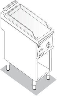 PLYNOVÝ TÁL TECNOINOX FTL4FG9