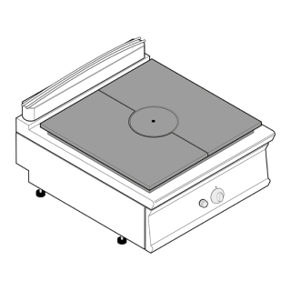 Plynový tál TECNOINOX PPC8G7