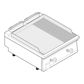 PLYNOVÝ TÁL TECNOINOX FTR8G7