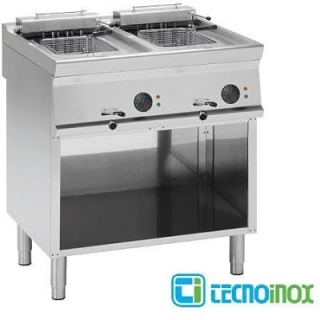 Elektrická fritéza 8+8 litrů TECNOINOX FR8FES7