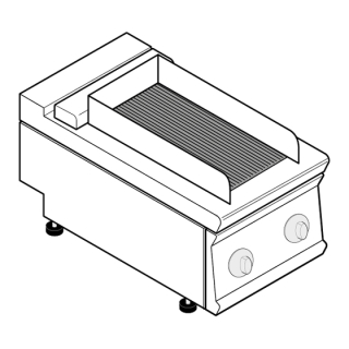 Elektrický gril TECNOINOX GD4E7