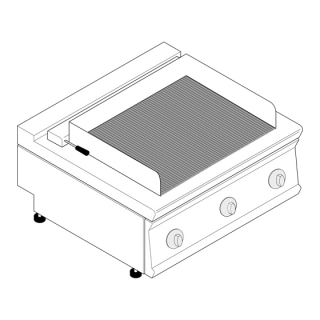 Elektrický gril TECNOINOX GD8E7