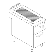 Elektrický gril TECNOINOX GD4FE7