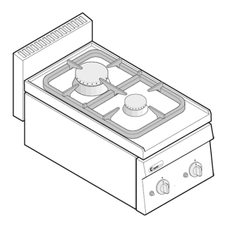 PLYNOVÝ SPORÁK TECNOINOX PCA35G/0