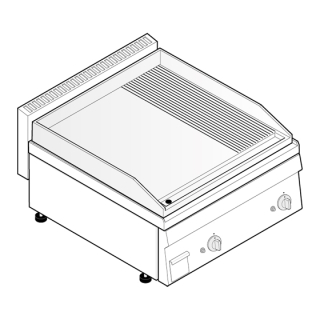 PLYNOVÝ TÁL TECNOINOX FTR70G/0