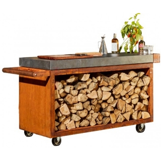 OFYR MISE EN PLACE TABLE CORTEN 135-PRO-CD