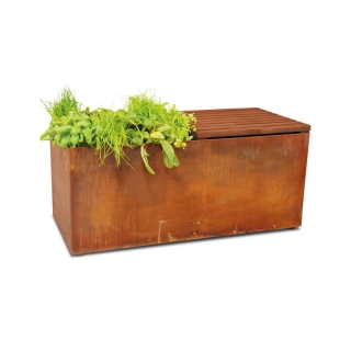 OFYR HERB GARDEN BENCH CORTEN