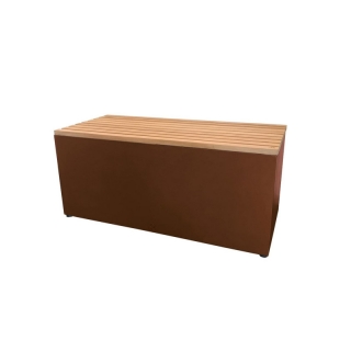 OFYR GARDEN BENCH CORTEN
