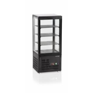 Chladící vitrína stolní Tefcold UPD 80 / Black