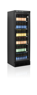 Prosklená lednice Tefcold CEV 425 BLACK