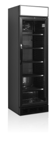 Prosklená lednice Tefcold CEV 425 CP BLACK