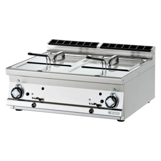 Fritéza plynová dvojitá 0,92 kW/l, 13+13 l bez podestavby - F2/13T - 78 G