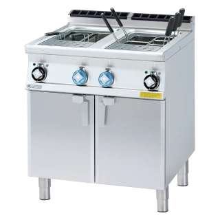 Vařič těstovin elektrický 25 + 25 l s podestavbou 400 V - CP - 78 ET